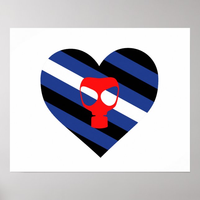 Masken-Stolz Poster (Vorne)