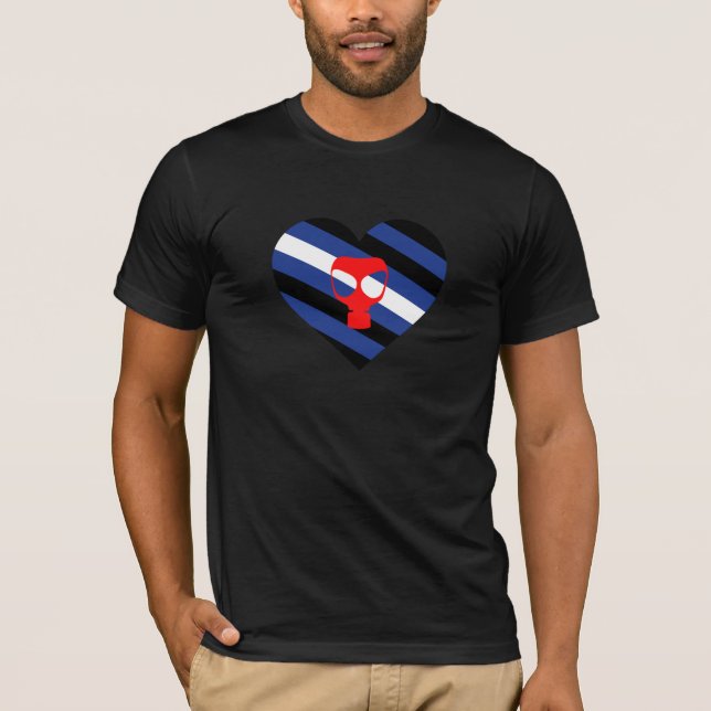 Masken-Stolz T-Shirt (Vorderseite)