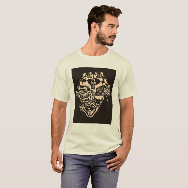 Masken-T-Shirt T-Shirt (Vorne ganz)