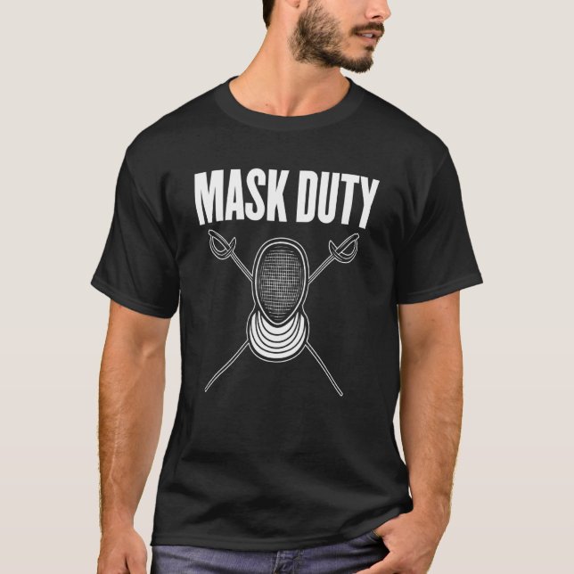 Masken und Masken sind während der T-Shirt (Vorderseite)