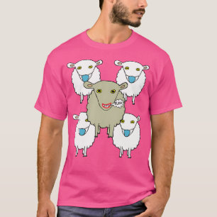 Maskenbekämpfungsschaf T-Shirt
