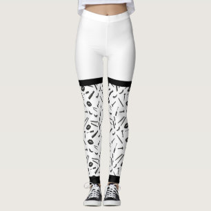 Maskenbildner peitscht Peitschenkünstler Leggings