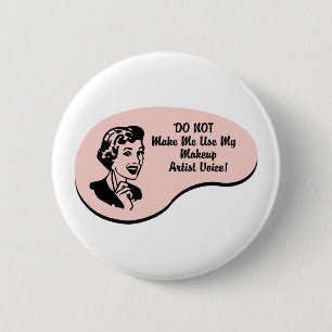 Maskenbildner-Stimme Button