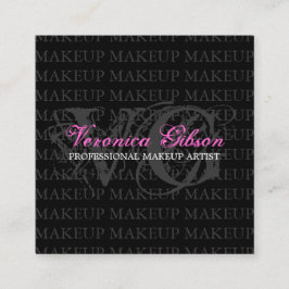 MASKENBILDNER-VISITENKARTE QUADRATISCHE VISITENKARTE