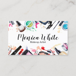 Maskenbildner-Visitenkarte Visitenkarte