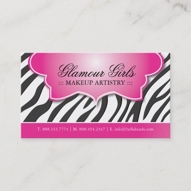 MASKENBILDNER-VISITENKARTEN VISITENKARTE (Vorderseite)