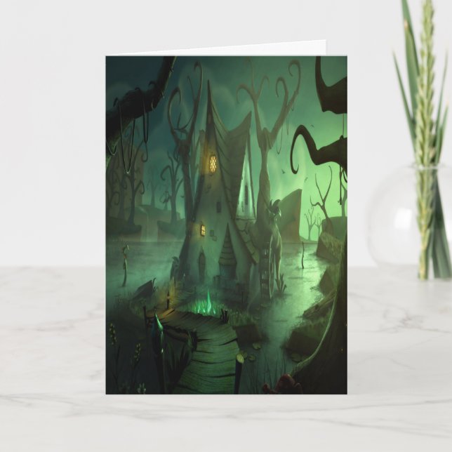 Maskenkarte Feiertagskarte (Vorderseite)