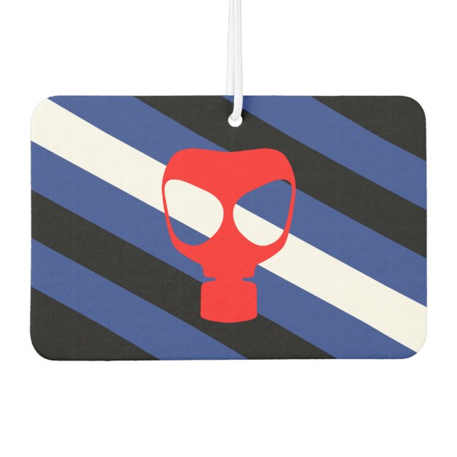 Maskenstolz Autolufterfrischer (Vorderseite)