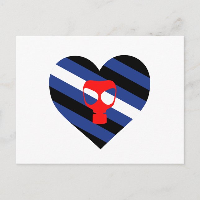 Maskenstolz Postkarte (Vorderseite)