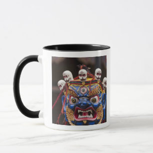 Maskentanzaufführung beim Tshechu-Festival 2 Tasse