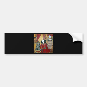Maskerade Doxie Autoaufkleber