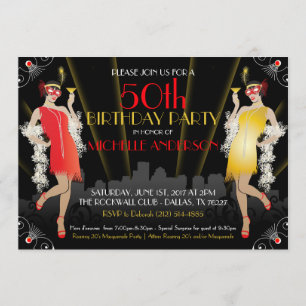 Maskerade-Karneval-Geburtstag Inivtation Einladung