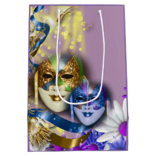 Maskerade quinceanera venezianische Masken Mittlere Geschenktüte