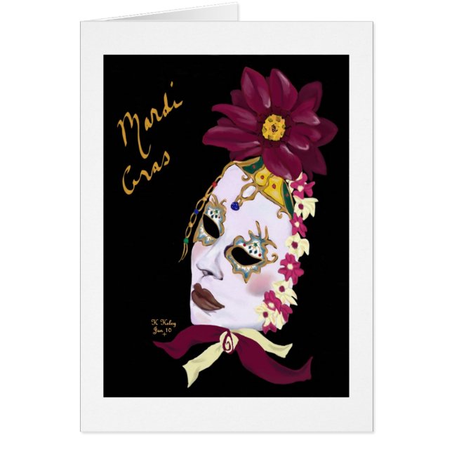 Maskeradekarte (Vorne)