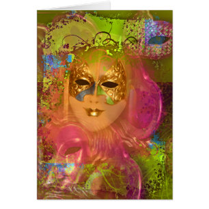 Maskeradekostüm-Party der Maske venezianisches