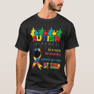 Maskierte Autismus Awareness World-Liebe T-Shirt