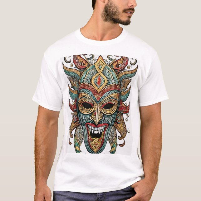 Maskierte Traditionen T-Shirt (Vorderseite)