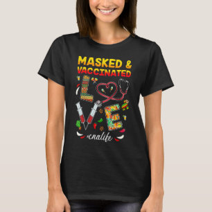 Maskierte und geimpfte Liebe kann das Leben von Ci T-Shirt
