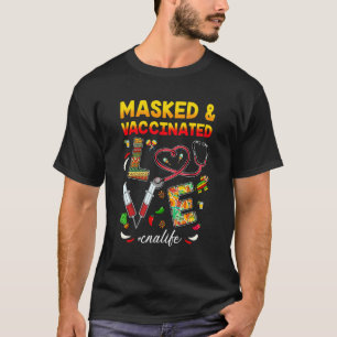 Maskierte und geimpfte Liebe kann das Leben von Ci T-Shirt