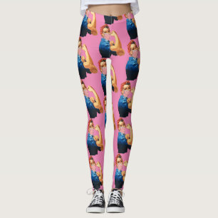 Maskierte weibliche Ermächtigung Thunder_Cove Leggings