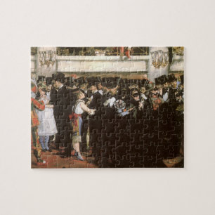 Maskierter Ball an der Oper von Edouard Manet Puzzle