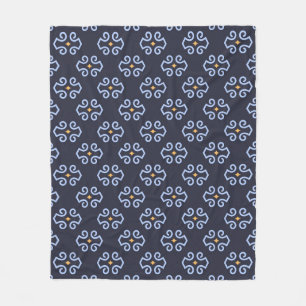 Maskuline Modernes, Abstrakt geometrisches Muster. Fleecedecke