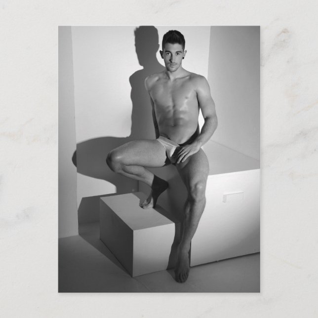 Maskuline Sensualität #2 Postkarte (Vorderseite)