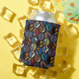 Maskuline Streifen Oval Halves Dosenkühler