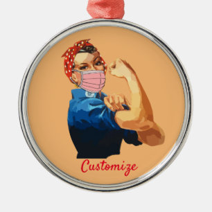 Maskuline weibliche Ermächtigung Thunder_Cove Ornament Aus Metall