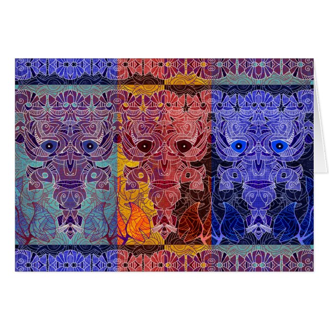 Maskyrinth: Die Lumenistikkarte (Vorderseite (Horizontal))