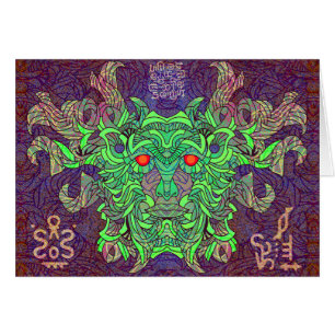Maskyrinth: Green Man Card