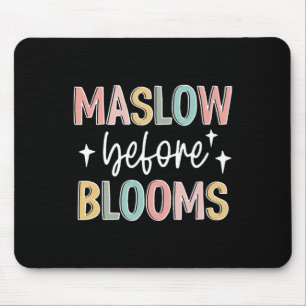 Maslow Before Bloom Autism Awareness Special Mousepad