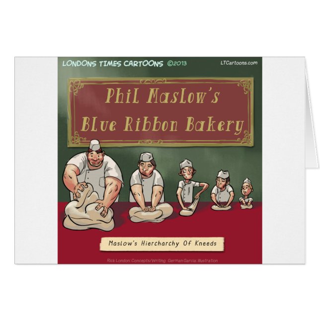 Maslows Bakers Heirchachy (Vorderseite (Horizontal))