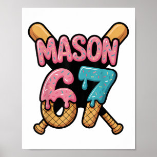 Mason 67 Eis Drip Verkauf  Poster