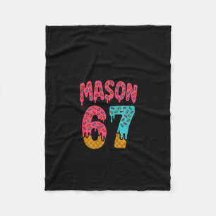 Mason 67 Eiscreme Meme Lustig Sechs Sieben (auf Ck Fleecedecke