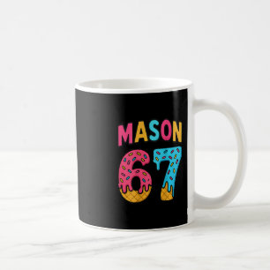 Mason 67 Eiscreme Meme Lustig Sechs Sieben (auf Ck Kaffeetasse