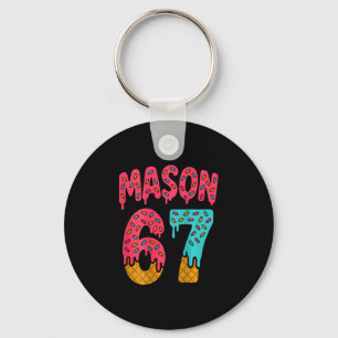 Mason 67 Eiscreme Meme Lustig Sechs Sieben (auf Ck Schlüsselanhänger