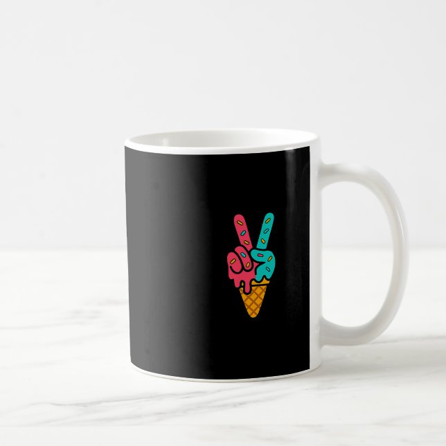 Mason 67 Eiscreme Meme Lustig Sechs Sieben Männer  Kaffeetasse (Rechts)