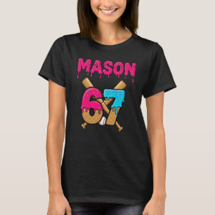 Mason 67 Ice Cream Meme Funny Six Sieben Mason Eis T-Shirt