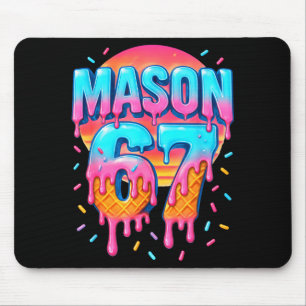Mason 67 Kostüm Eiscreme Baseball Tropf 6 7 Meme Mousepad
