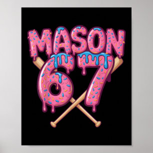 Mason 67 Lustiger Eis-Drip Bysebyll Meme Poster