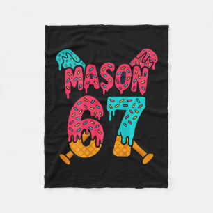 Mason 67 Lustiges Eis-Drip-Sell-Meme-Design 1 Fleecedecke