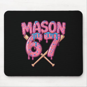 Mason 67 Lustiges Eiscreme-Tropf Bysebyll Meme Mousepad