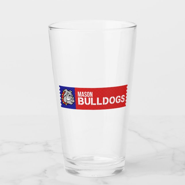Mason Bulldogs #2 Glas (Vorderseite)