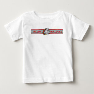 Mason Bulldogs #4 Baby T-shirt