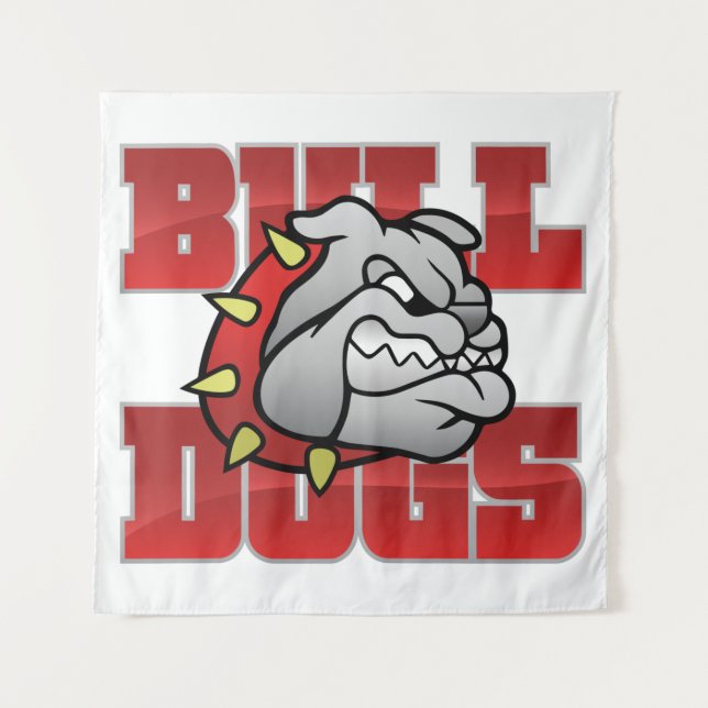 Mason Bulldogs #5 Wandteppich (Vorderseite)