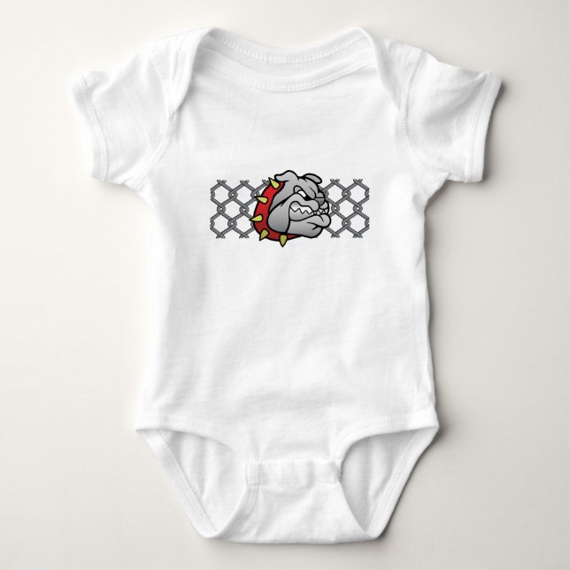 Mason Bulldogs #6 Baby Strampler (Vorderseite)
