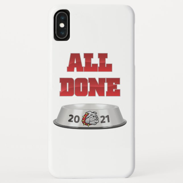 Mason Bulldogs #7 Case-Mate iPhone Hülle (Rückseite)