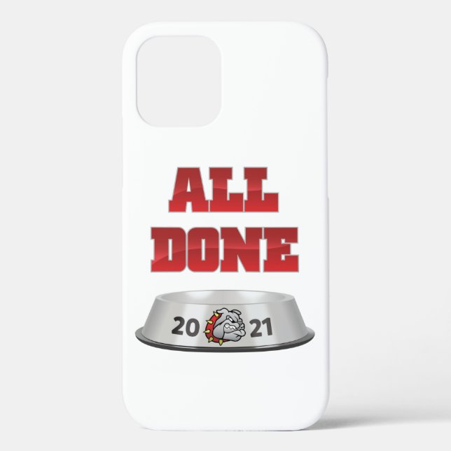 Mason Bulldogs #7 Case-Mate iPhone Hülle (Rückseite)
