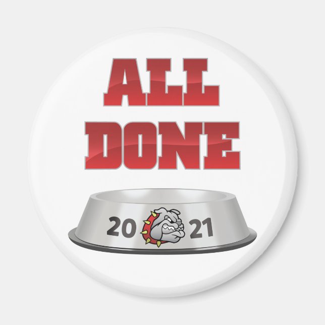 Mason Bulldogs #7 Magnet (Vorne)